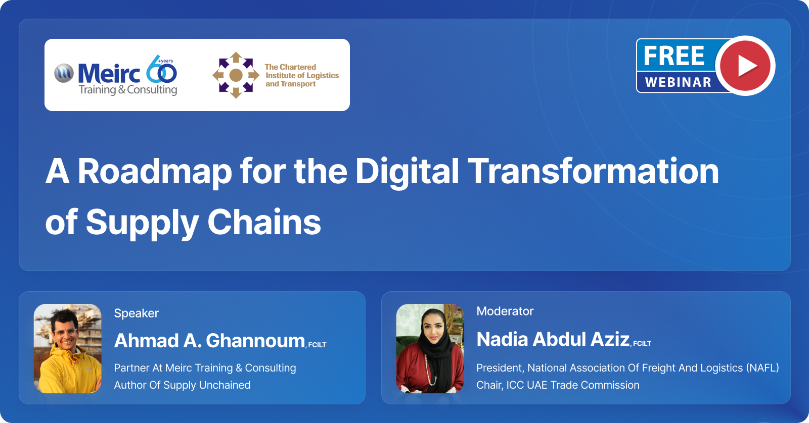 A Roadmap For The Digital Transformation Of Supply Chains |Webinar